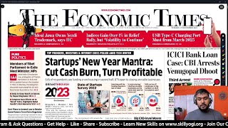 Economic Times + Business Standard - 27 December 2022 Newspaper - Daily Business News Analysis