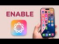 How To Enable Apple Intelligence on iPhone