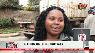 Traffic gridlock leaves travelers stranded overnight on Nairobi-Nakuru Highway