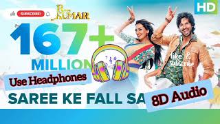 R Rajkumar - Saree Ke Fall Sa , 8D Audio , Use Headphones.