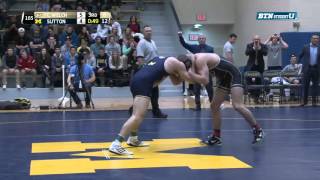 Purdue Boilermakers vs. Michigan Wolverines Wrestling: 165 Pounds - C. Welch vs. Sutton