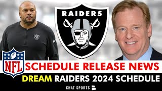 Raiders Schedule News + DREAM 2024 Las Vegas Raiders Schedule With Antonio Pierce & Tom Telesco