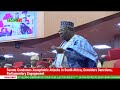 Senate condemns Xenophobic Attacks in South Africa, considers sanctions, Parliamentary Engagement