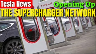 Tesla Opens Supercharger Network to Other Automakers!
