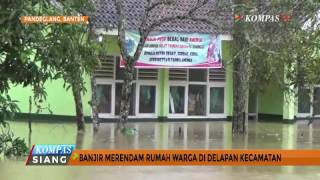 Banjir Rendam 8 Kecamatan di Pandeglang