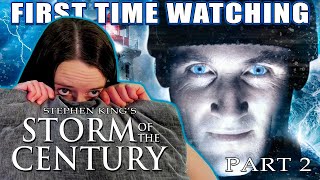Stephen King's Storm of the Century | Part 2 | First Time Watch Reaction | WHAT DO YOU WANT?!?