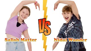 Salish Matter (Jordan Matter) VS Nidal Wonder Transformation 👑 New Stars From Baby To 2023