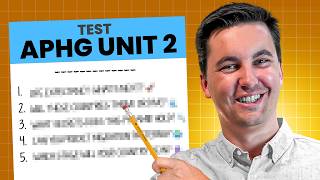 Want to Your Ace APHG Unit 2 Test? Watch This