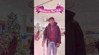 Christmasகு New York கிளம்பியாச்சு| Flight Travel #christmasinnewyork