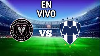 TUDN / Inter Miami Vs Monterrey en vivo Liga Mx / Concacaf Champions Cup goles 2024