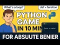 Python for Beginners: Build a Guessing Game in 10 Minutes! (Step-by-Step)