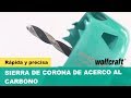 Corona de acero al carbono | Rápida y precisa | wolfcraft