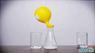 Baking Soda and Vinegar-Balloon Experiment-Science Projects for Kids | Educational Videos by Mocomi
