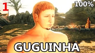 DARK SOULS 2 SOTFS COMPLETO #01 - A LENDA DE MONGAGUÁ: GUGUINHA