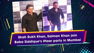 Shah Rukh Khan, Salman Khan join Baba Siddique’s Iftaar party in Mumbai
