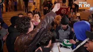 Tunisia Celebrates Gaza Ceasefire with Palestinian Community | Israel Hamas Ceasefire Deal | News9