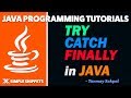 Try Catch & Finally in Java | Exception Handling Part - 2