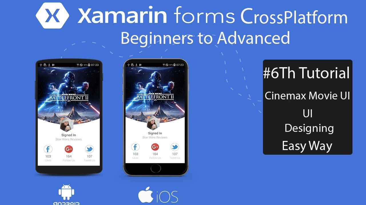 Xamarin Forms Ui Design Shell Beginner Part 1 Youtube