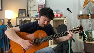 Jose Ramirez 1A 1973 and 2A 1974 classical guitar comparison.