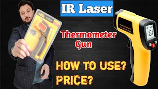 IR Thermometer Laser Gun - How to use infrared thermometer gun | IR Laser Thermometer Zaid vs Tech