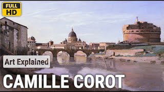 Camille Corot: A collection of 10 oil paintings with title and year, 1826-1833 [HD]