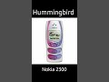 Ringtone Nokia 2300 Nostalgia Hummingbird. Ringtone jadul