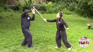 Yang-style Thirteen-powers Taiji Straight-sword Partner Methods by Adriaan Blaauw and Jill Heath