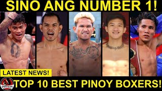 BREAKING: TOP 10 Best Active PINOY Boxers NILABAS ng BoxRec! | Spence TUMAKBO kay Crawford!