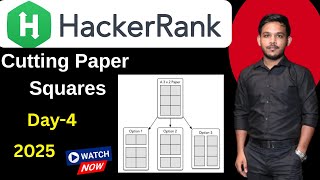 Cutting Paper Squares Problem | Hackerrank #hackerrank
