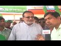 protest of bjd members against petrol price hike in jeypore