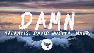 Galantis, David Guetta & MNEK - Damn (You've Got Me Saying) [Lyrics]