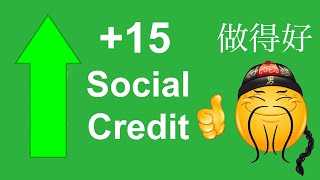 中國社會信用評級迷因 Chinese Social Credit Meme