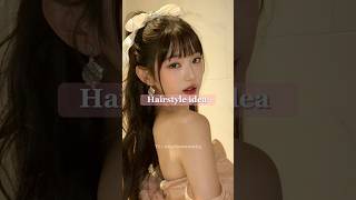 Wonyoung inspired hairstyle || #wonyoung #hairstyle #aesthetic #shorts #fyp #video