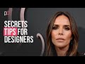 Success Secrets: Victoria Beckham's Tips for Aspiring Designers