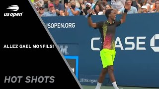 Allez! Gael Monfils Hits Stunning Winner | 2021 US Open