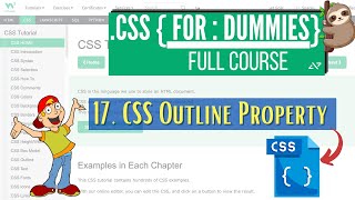 CSS for Dummies: 17 CSS Outline Property | Creating Outline around Element in CSS