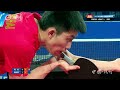 lin shidong vs zhou kai final 2023 chinese table tennis national championship