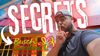 Busch Gardens Williamsburg's BEST Kept Secrets!