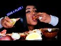 ASMR King Crab legs, & Potatoes