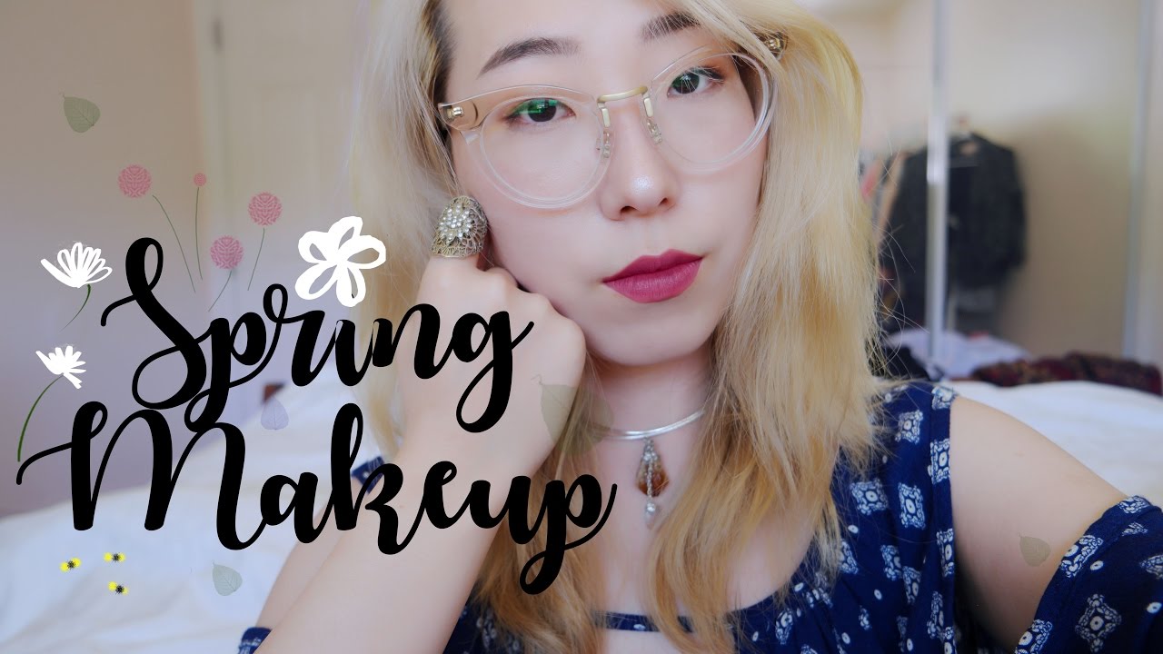 Glowy Spring Makeup Tutorial Youtube