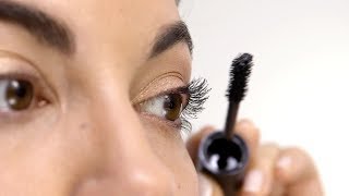 Black Pulse Mascara Before and After | ControlledChaos MascaraInk | Shiseido