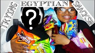 TRYING EGYPTIAN SNACKS!! | Muna Mohammed