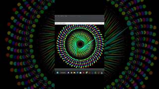 HOW TO MAKE DRAGON EYE 👀 with python #python #youtube #video