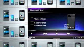 Clarion Multimedia Bluetooth 【Official Video】USA