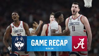 UConn POWERS PAST Alabama, advance to BACK-TO-BACK Title Games | Final Four Reca