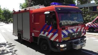 Brandweer Blaricum HV 14-1171 Prio 1 Brinklaan Bussum HV Voertuig Letsel (Demonstratie)