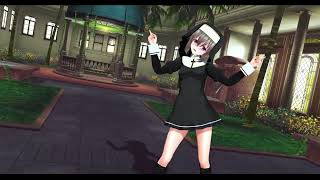 [com3d2]ダンス Mainly Priority ver.文学少女 ミニスカシスター カスタムオーダーメイド3D2