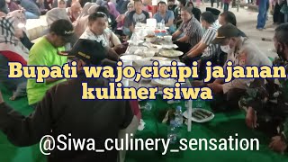 Bupati Wajo,Cicipi Jajanan Kuliner Siwa di _Siwa Culinery Sensation