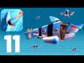 Hungry Shark Evolution Robo Shark Gameplay (ios,Android)