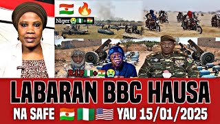 BBC Hausa Labaran Duniya na Safe Yau /15/01/2025